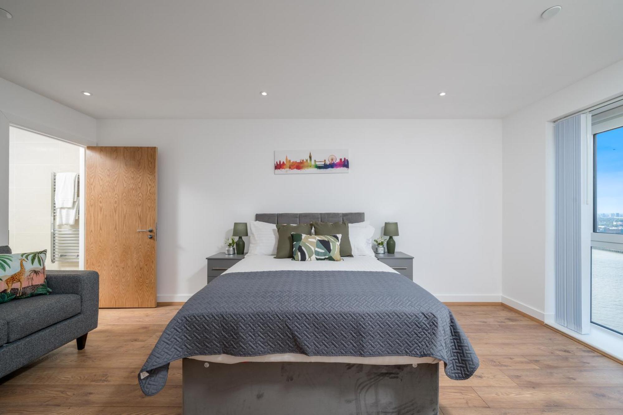Skyvillion - London River Thames Top Floor Apartments By Woolwich Ferry, Mins To London Excel, O2 Arena , London City Airport With Parking Eksteriør bilde