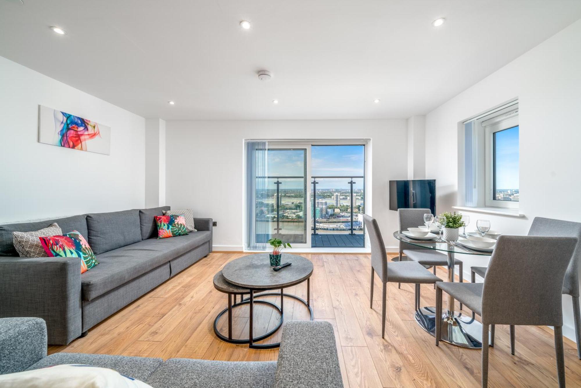 Skyvillion - London River Thames Top Floor Apartments By Woolwich Ferry, Mins To London Excel, O2 Arena , London City Airport With Parking Eksteriør bilde