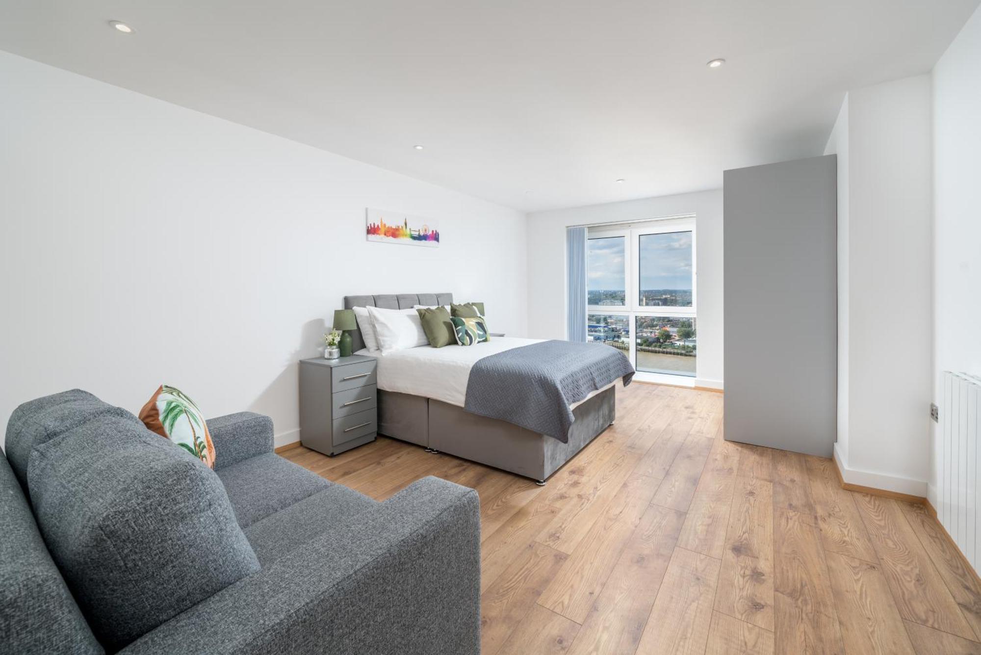 Skyvillion - London River Thames Top Floor Apartments By Woolwich Ferry, Mins To London Excel, O2 Arena , London City Airport With Parking Eksteriør bilde