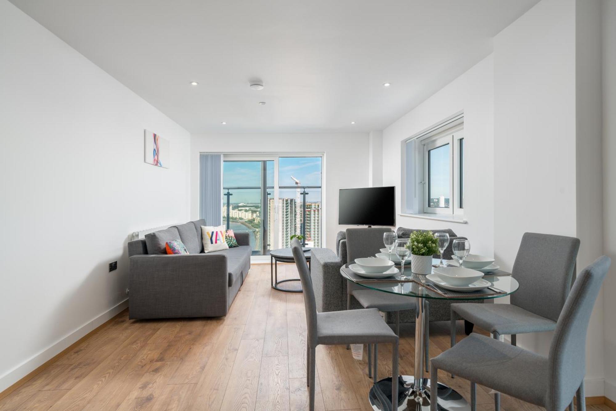 Skyvillion - London River Thames Top Floor Apartments By Woolwich Ferry, Mins To London Excel, O2 Arena , London City Airport With Parking Eksteriør bilde
